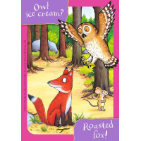 RAVENSBURGER Moje prvé puzzle: Gruffalo 4v1 (2,3,4,5 dielikov)