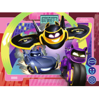 RAVENSBURGER Puzzle Batwheels, 4v1 (12, 16, 20, 24 dielikov)