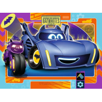 RAVENSBURGER Puzzle Batwheels, 4v1 (12, 16, 20, 24 dielikov)