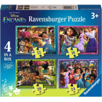 RAVENSBURGER Puzzle Encanto 4v1 (12, 16, 20, 24 dielikov)