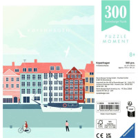 RAVENSBURGER Puzzle Moment: Kodaň 300 dielikov