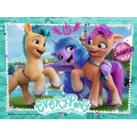 RAVENSBURGER Puzzle My Little Pony 4v1 (12, 16, 20, 24 dielikov)