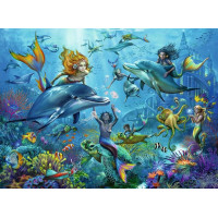 RAVENSBURGER Puzzle Podmorské dobrodružstvo XXL 100 dielikov