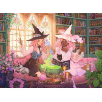 RAVENSBURGER Puzzle Začarovaná knižnica XXL 200 dielikov