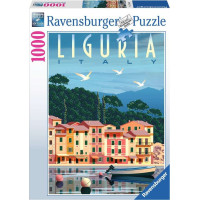 RAVENSBURGER Puzzle Pohľadnica z Ligúria 1000 dielikov