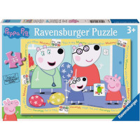 RAVENSBURGER Puzzle Prasiatko Peppa 35 dielikov