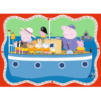 RAVENSBURGER Puzzle Prasiatko Peppa 4x42 dielikov