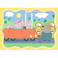 RAVENSBURGER Puzzle Prasiatko Peppa 4x42 dielikov