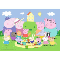 RAVENSBURGER Puzzle Prasiatko Peppa: Zábava na slnku 35 dielikov