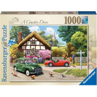 RAVENSBURGER Puzzle Prechádzka vidieckou krajinou 1000 dielikov