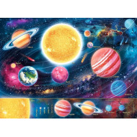 RAVENSBURGER Puzzle Slnečná sústava XXL 300 dielikov