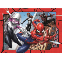RAVENSBURGER Puzzle Spiderman 4x100 dielikov
