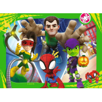 RAVENSBURGER Puzzle Spidey a jeho úžasní priatelia 4v1 (12, 16, 20, 24 dielikov)