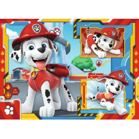 RAVENSBURGER Puzzle Tlapková patrola 4x42 dielikov