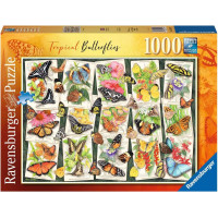 RAVENSBURGER Puzzle Tropickí motýle 1000 dielikov