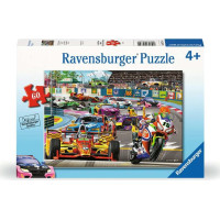 RAVENSBURGER Puzzle Závodné rally 60 dielikov
