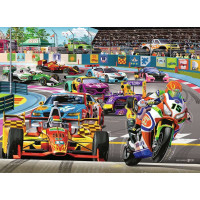 RAVENSBURGER Puzzle Závodné rally 60 dielikov