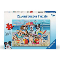 RAVENSBURGER Puzzle Zvierací kamaráti na pláži 35 dielikov
