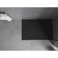 Sprchová SMC vanička MEXEN BERT 90x140 cm - čierna, 4K709014