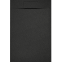 Sprchová SMC vanička MEXEN OTTO 70x120 cm - čierna, 4N707012