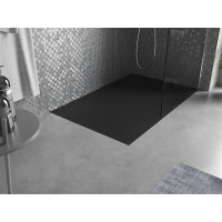 Sprchová SMC vanička MEXEN OTTO 90x130 cm - čierna, 4N709013