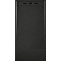 Sprchová SMC vanička MEXEN AMON 80x150 cm - čierna, 4F708015