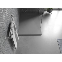 Sprchová SMC vanička MEXEN BERT 90x120 cm - šedá, 4K619012
