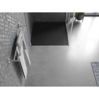 Sprchová SMC vanička MEXEN AMON 90x90 cm - čierna, 4F709090