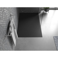 Sprchová SMC vanička MEXEN OTTO 90x130 cm - čierna, 4N709013