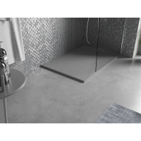 Sprchová SMC vanička MEXEN BERT 90x120 cm - šedá, 4K619012