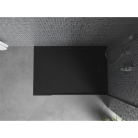 Sprchová SMC vanička MEXEN AMON 70x130 cm - čierna, 4F707013