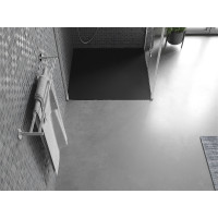 Sprchová SMC vanička MEXEN BERT 80x80 cm - čierna, 4K708080