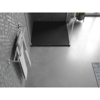 Sprchová SMC vanička MEXEN BERT 80x80 cm - čierna, 4K708080