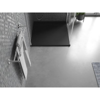 Sprchová SMC vanička MEXEN OTTO 80x80 cm - čierna, 4N708080