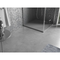 Sprchová SMC vanička MEXEN BERT 80x80 cm - šedá, 4K618080
