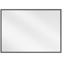 Obdĺžnikové zrkadlo MEXEN LOFT 70x50 cm - čierny rám, 9852-070-050-000-70