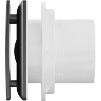 Kúpeľňový ventilátor MEXEN AXS 100 so spätnou klapkou - čierny, W9601-100-70