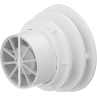 Kúpeľňový ventilátor MEXEN AXR 100 so spätnou klapkou - biely, W9602-100-00