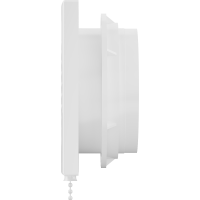 Kúpeľňový ventilátor MEXEN DXS 150 so spätnou klapkou a ovládaný lankom - biely, W9603-150K-00
