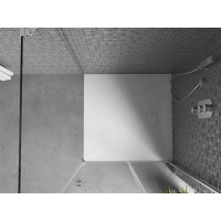 Sprchová SMC vanička MEXEN BERT 90x90 cm - biela, 4K109090