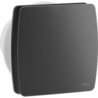 Kúpeľňový ventilátor MEXEN AXS 100 so spätnou klapkou a časovačom - čierny, W9601-100T-70