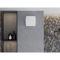 Kúpeľňový ventilátor MEXEN AXS 150 so spätnou klapkou a senzorom vlhkosti - biely, W9601-150H-00