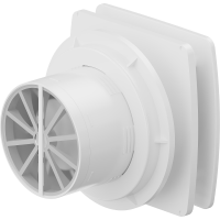 Kúpeľňový ventilátor MEXEN AXS 100 so spätnou klapkou a časovačom - biely, W9601-100T-00