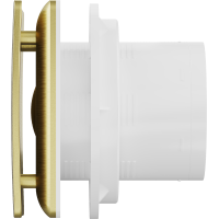 Kúpeľňový ventilátor MEXEN AXS 100 so spätnou klapkou a časovačom - zlatý, W9601-100T-50