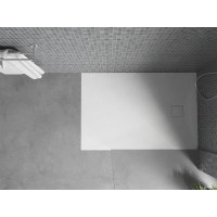Sprchová SMC vanička MEXEN BERT 80x120 cm - biela, 4K108012
