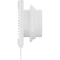 Kúpeľňový ventilátor MEXEN EXS 100 so spätnou klapkou a ovládaný lankom - biely, W9604-100K-00