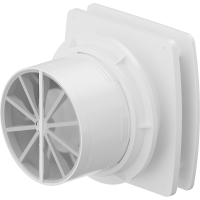 Kúpeľňový ventilátor MEXEN AXS 120 so spätnou klapkou - biely, W9601-125-00