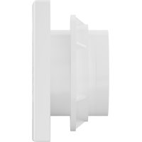 Kúpeľňový ventilátor MEXEN DXS 100 so spätnou klapkou - biely, W9603-100-00