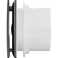 Kúpeľňový ventilátor MEXEN AXS 150 so spätnou klapkou - čierny, W9601-150-70