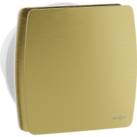 Kúpeľňový ventilátor MEXEN AXS 100 so spätnou klapkou a časovačom - zlatý, W9601-100T-50